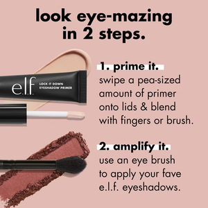 e.l.f. Lock It Down Eyeshadow Primer - Volare Makeup