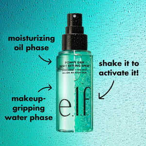 e.l.f. Power Grip Dewy Setting Spray - Volare Makeup