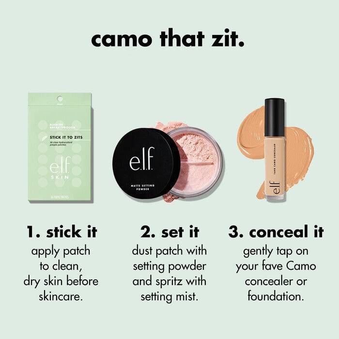 e.l.f. Blemish Breakthrough Stick It to Zits Pimple Patches - Volare Makeup
