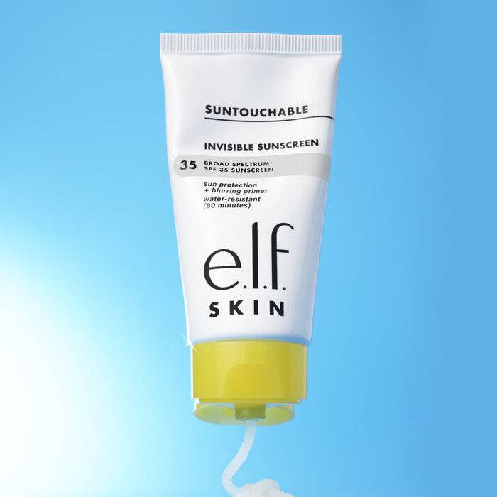 e.l.f. Suntouchable Invisible Sunscreen SPF 35 - Volare Makeup