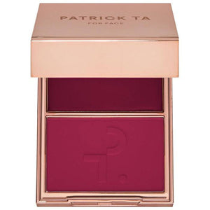 PATRICK TA Major Headlines Double-Take Crème & Powder Blush Duo - Volare Makeup