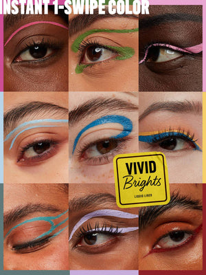 NYX Professional Makeup VIVID BRIGHTS COLORED LIQUID EYELINER - Volare Makeup