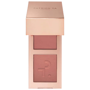 PATRICK TA Major Headlines Double-Take Crème & Powder Blush Duo Mini Size - Volare Makeup