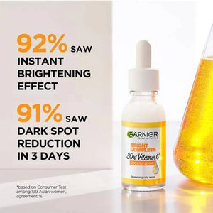 Garnier Skin Active Fast Bright - Vitamin C - Booster Serum - Volare Makeup
