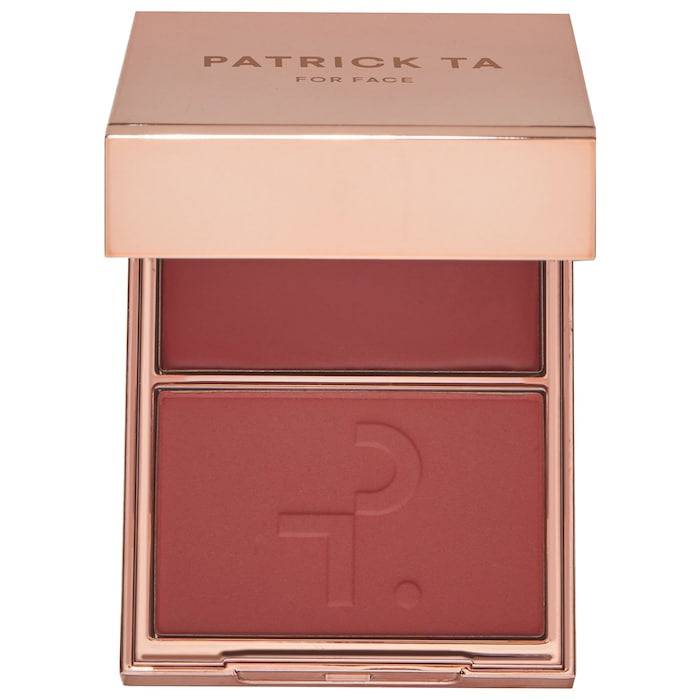 PATRICK TA Major Headlines Double-Take Crème & Powder Blush Duo - Volare Makeup