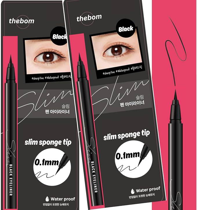 the bom Ultra-Fine Slim Eyeliner Waterproof Liquid Eye Makeup - Volare Makeup