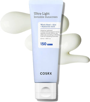 COSRX Ultra-Light Invisible Sunscreen SPF50 PA++++ - Volare Makeup