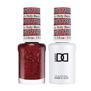 Daisy DND GEL POLISH DUO gel & lacquer Holy Berry #770 - Volare Makeup