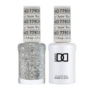 Daisy DND GEL POLISH DUO gel & lacquer Snow Way! #779 - Volare Makeup