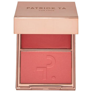 PATRICK TA Major Headlines Double-Take Crème & Powder Blush Duo - Volare Makeup