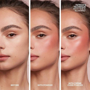 PATRICK TA Major Headlines Double-Take Crème & Powder Blush Duo - Volare Makeup