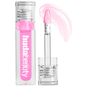 HUDA BEAUTY Faux Filler Ultra-Hydrating Tinted Jelly Lip Oil - Volare Makeup