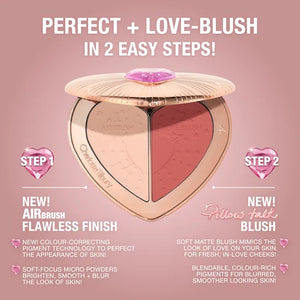 Charlotte Tilbury PILLOW TALK BEAUTY SOULMATES FACE PALETTE - Volare Makeup