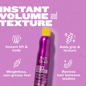 Bed Head’s Queen For A Day™ Thickening Spray for Fine Hair - Volare Makeup