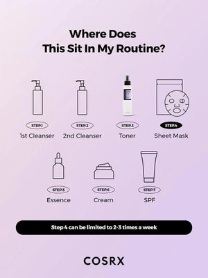 COSRX AHA/BHA Clarifying Treatment Toner - Volare Makeup