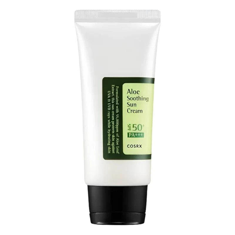 COSRX Aloe Soothing Sun Cream SPF50+/ PA+++ - Volare Makeup