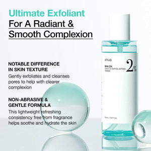 Anua BHA 2% Gentle Exfoliating Toner - Volare Makeup