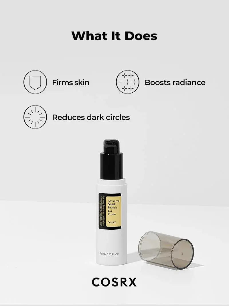 COSRX Advanced Snail Peptide Eye Cream - Volare Makeup