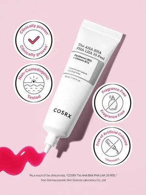 COSRX The AHA BHA PHA LHA 35 Peel - Volare Makeup