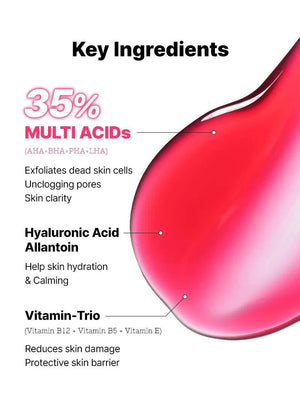 COSRX The AHA BHA PHA LHA 35 Peel - Volare Makeup