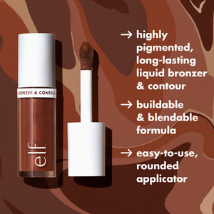 e.l.f. Camo Liquid Bronzer & Contour - Volare Makeup