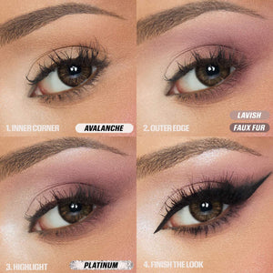 HUDA BEAUTY Icy Nude Eyeshadow Palette - Volare Makeup