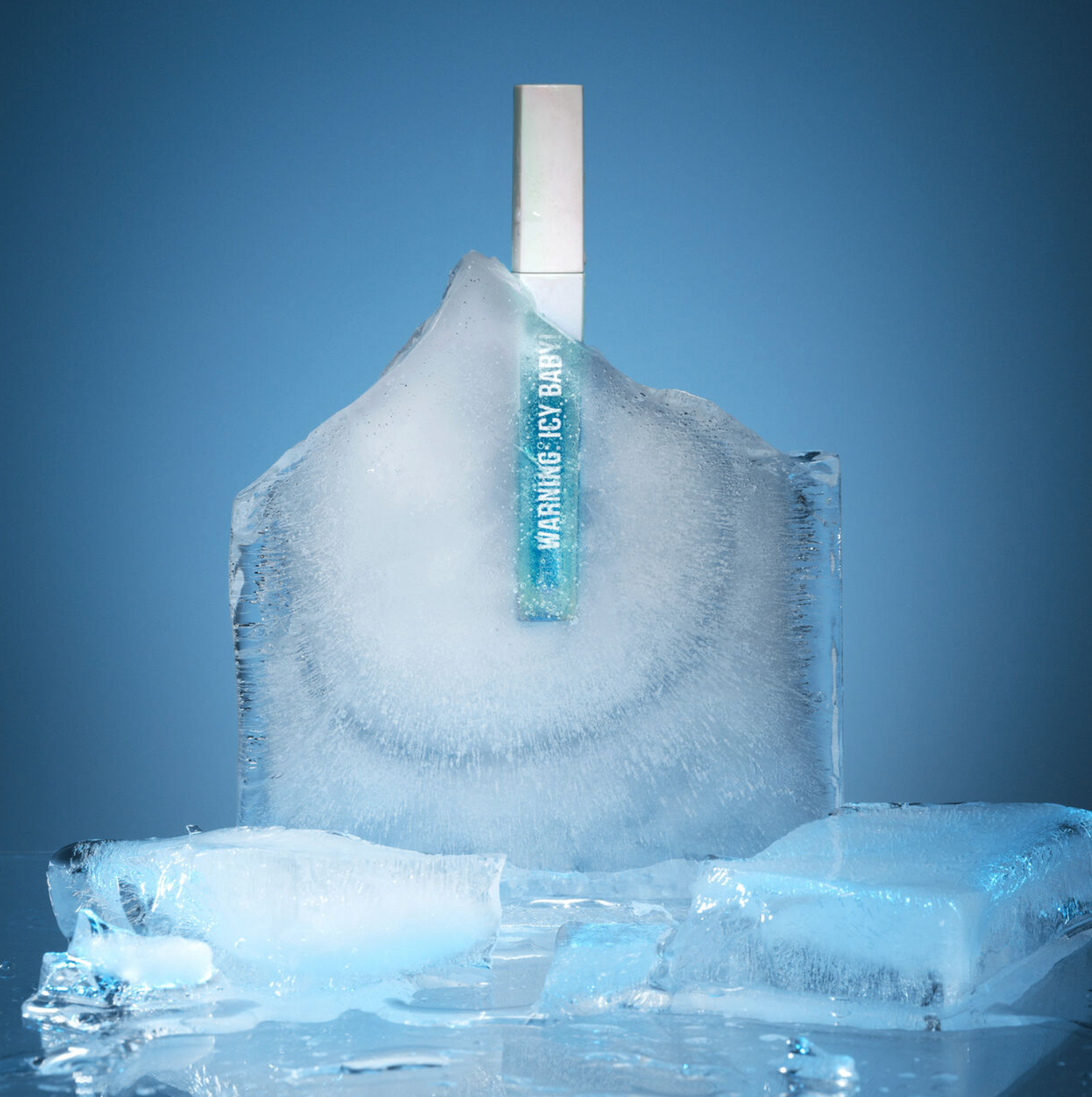 HUDA BEAUTY Silk Balm Icy Cryo-Plumping Lip Balm - Volare Makeup