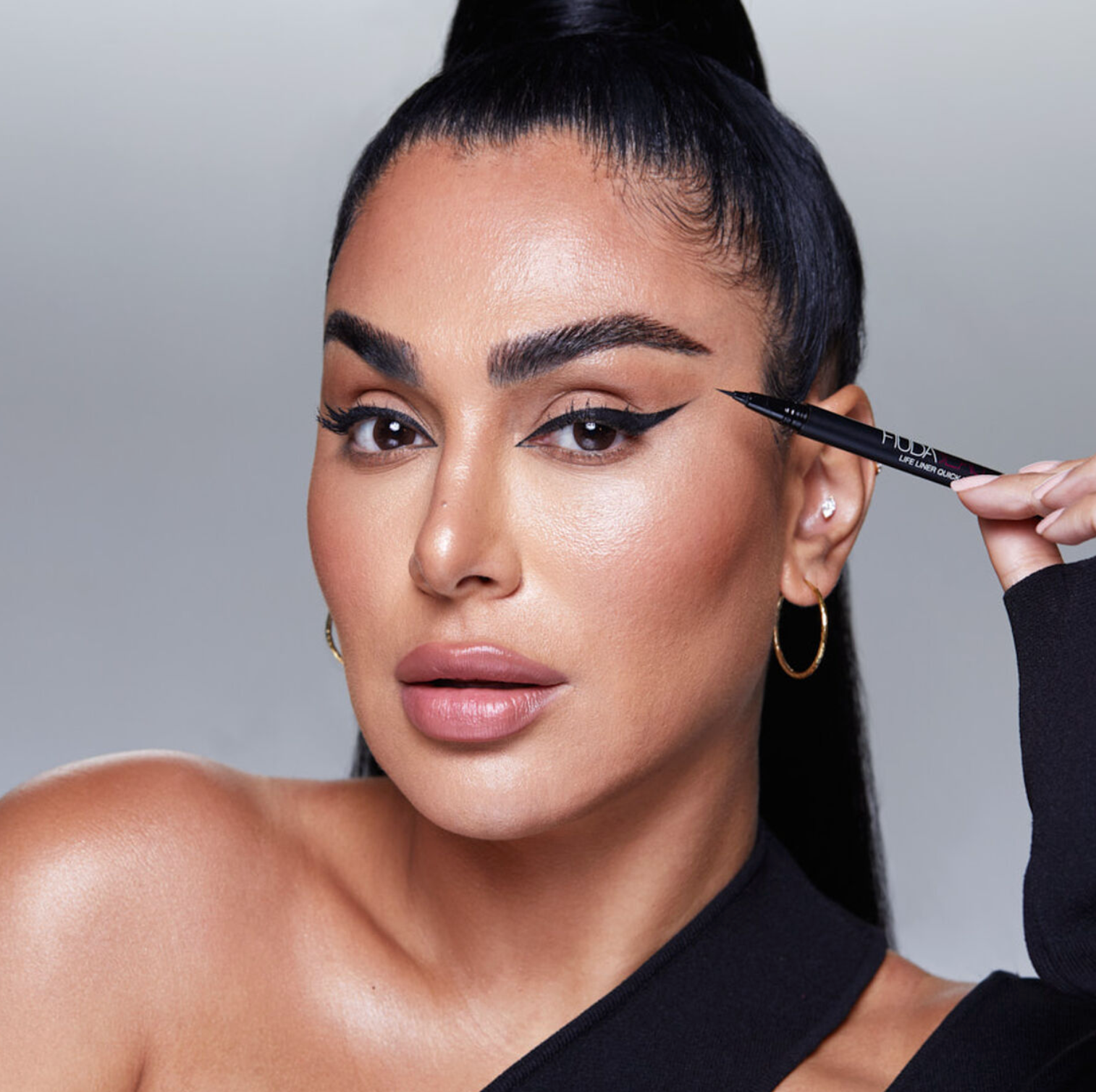 HUDA BEAUTY Life Liner Quick 'N Easy Black - Volare Makeup