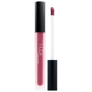 HUDA BEAUTY Liquid Matte Ultra Comfort Transfer proof Lipstick - Volare Makeup