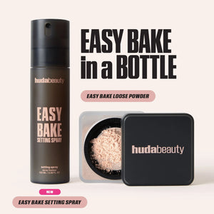 HUDA BEAUTY Easy Bake Blurring Setting Spray with 16-Hour Wear - Volare Makeup