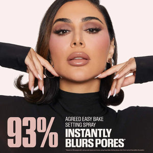 HUDA BEAUTY Easy Bake Blurring Setting Spray with 16-Hour Wear - Volare Makeup