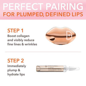 Dr. Dennis Gross Skincare DermInfusions Plump + Repair Lip Treatment with Hyaluronic Acid - Volare Makeup