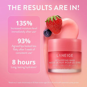 LANEIGE Lip Sleeping Mask Pink Lemonade Swirl - Volare Makeup