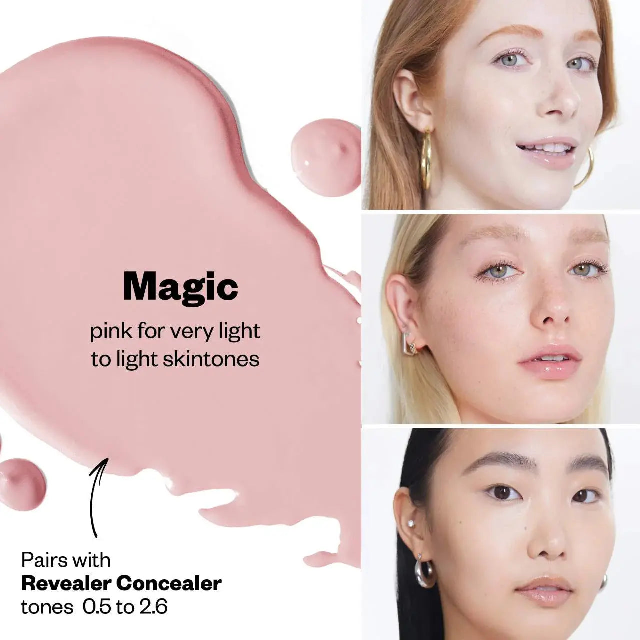 Kosas Revealer Extra Bright Serum-Powered Color Correctors for Dark Circles - Volare Makeup