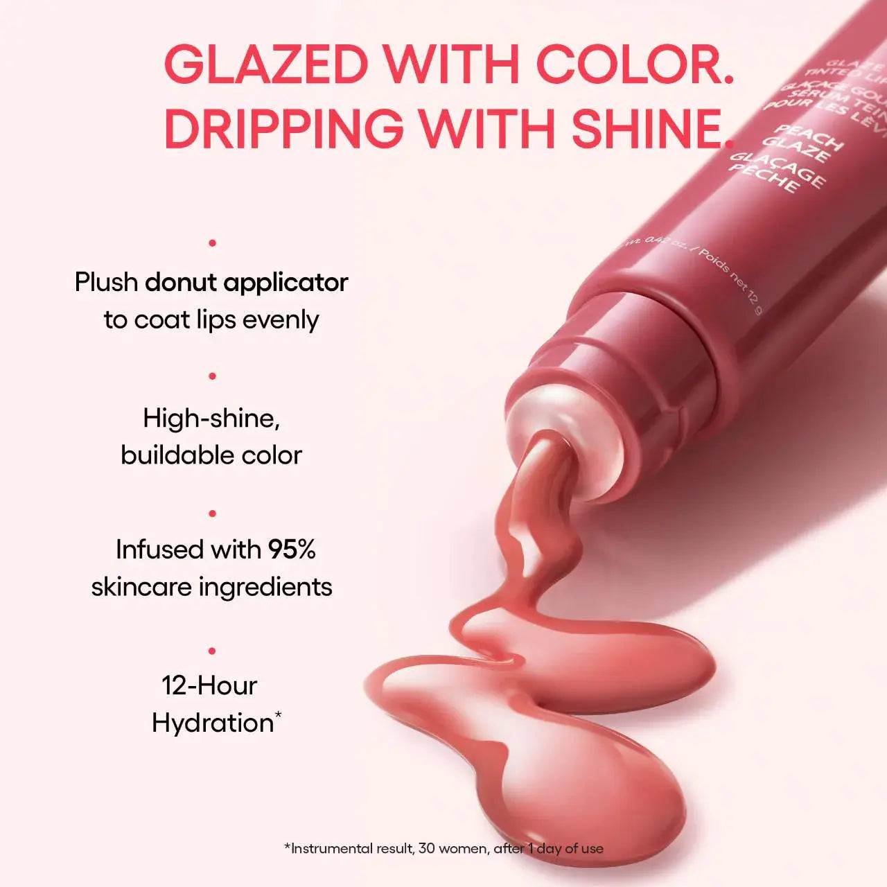 LANEIGE Glaze Craze Tinted Polypeptide Lip Serum - Volare Makeup