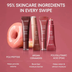 LANEIGE Glaze Craze Tinted Polypeptide Lip Serum - Volare Makeup
