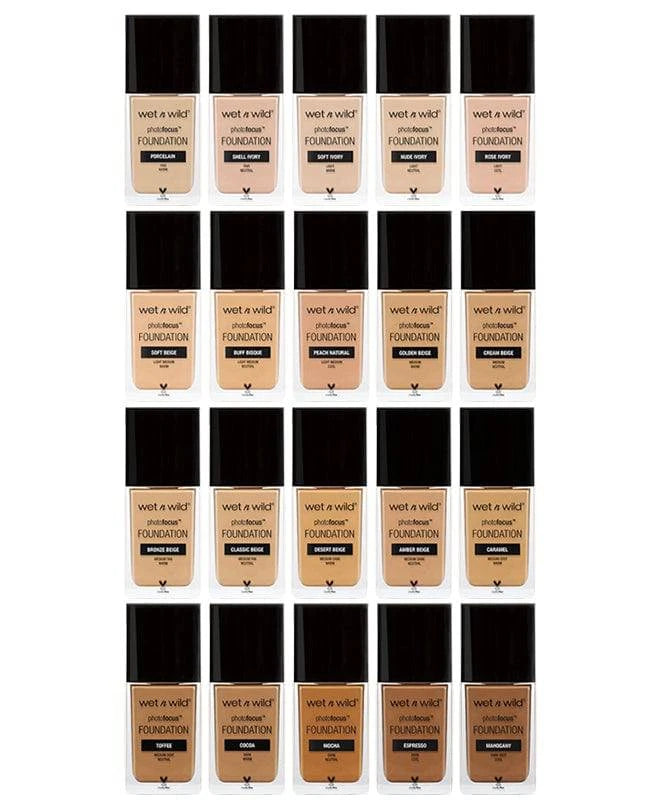 Wet N Wild PHOTO FOCUS™ FOUNDATION- MATTE - Volare Makeup