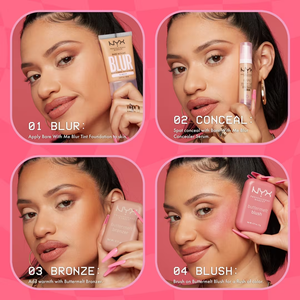 NYX Professional Makeup Buttermelt Pressed Powder Blush - Volare Makeup