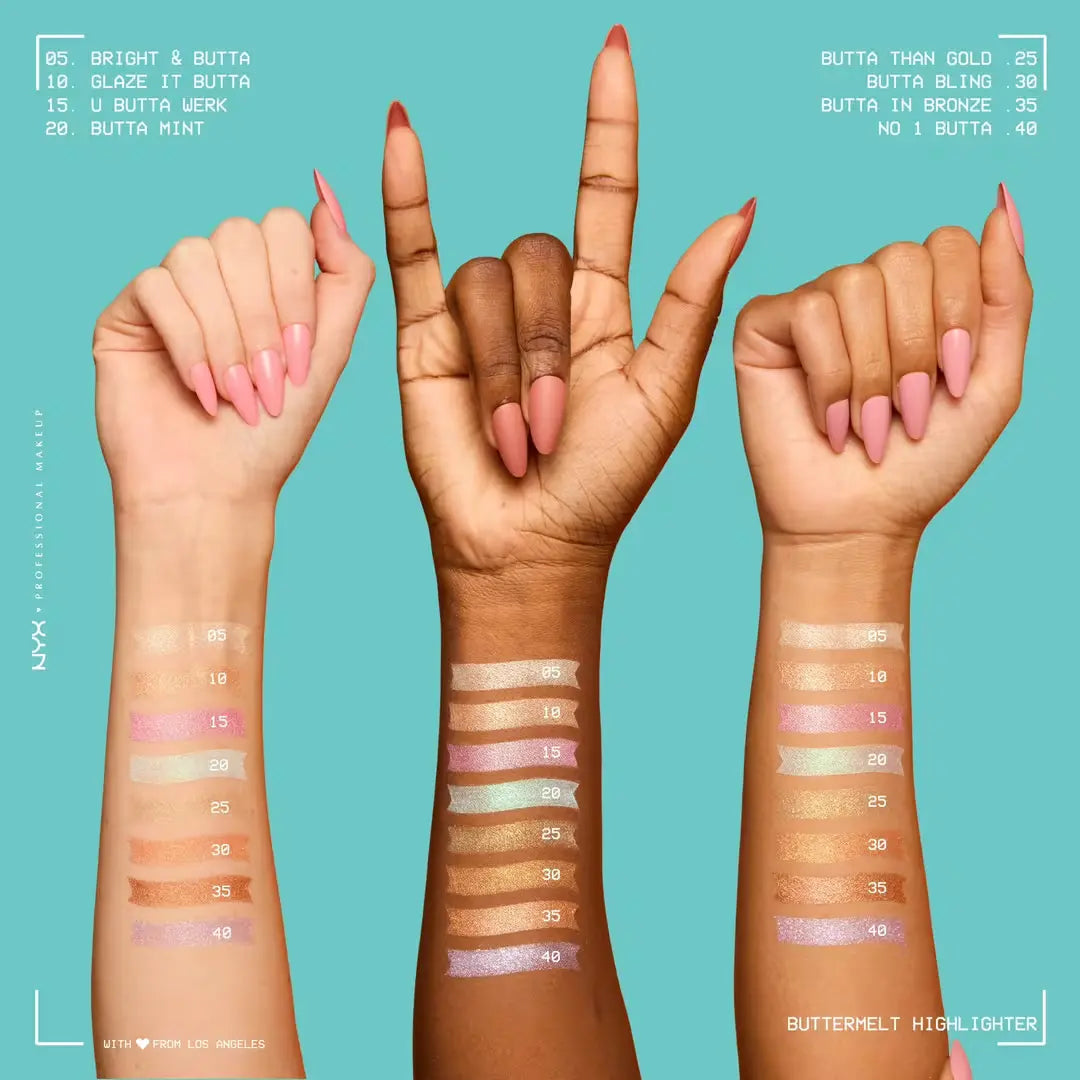 NYX Professional Makeup Buttermelt Highlight - Volare Makeup