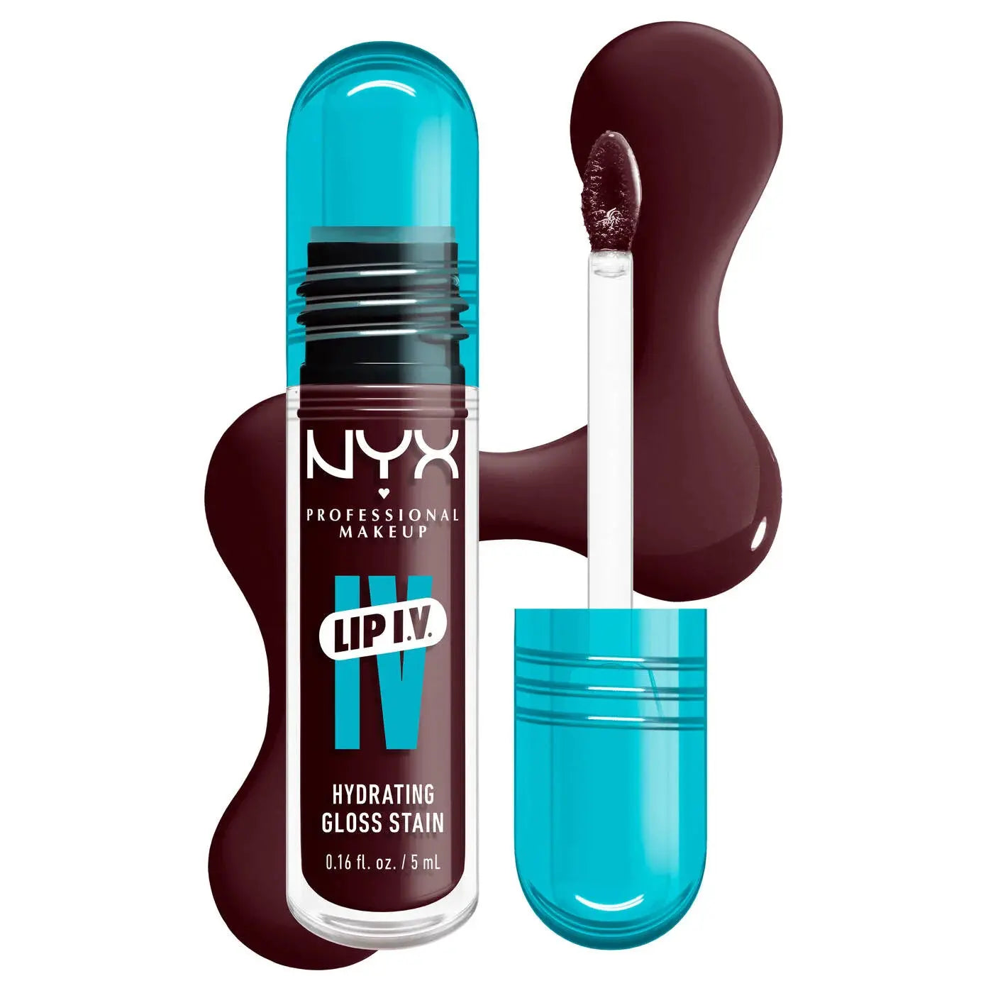 NYX Professional Makeup Lip I.V. Hydrating Lip Gloss Stain - Volare Makeup