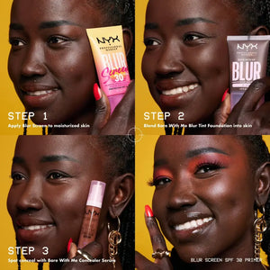 NYX Professional Makeup Blur Screen SPF 30 Blurring Makeup Primer - Volare Makeup