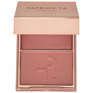 PATRICK TA Major Headlines Double-Take Crème & Powder Blush Duo - Volare Makeup