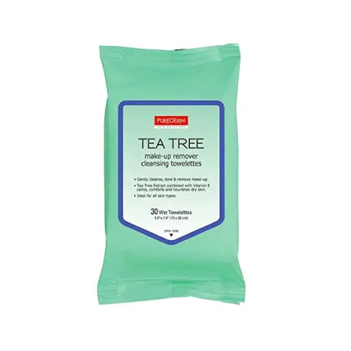 Purederm Makeup Remover Cleansing Towelettes - Volare Makeup