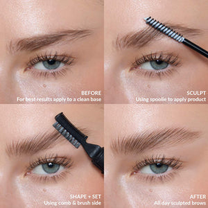 REFY Brow Sculpt Shape and Hold Gel with Lamination Effect - Volare Makeup