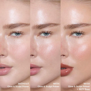 REFY Glow and Sculpt Face Serum Primer with Niacinamide - Volare Makeup