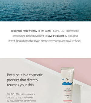 Round Lab BIRCH JUICE MOISTURIZING TONE-UP SUNSCREEN - Volare Makeup