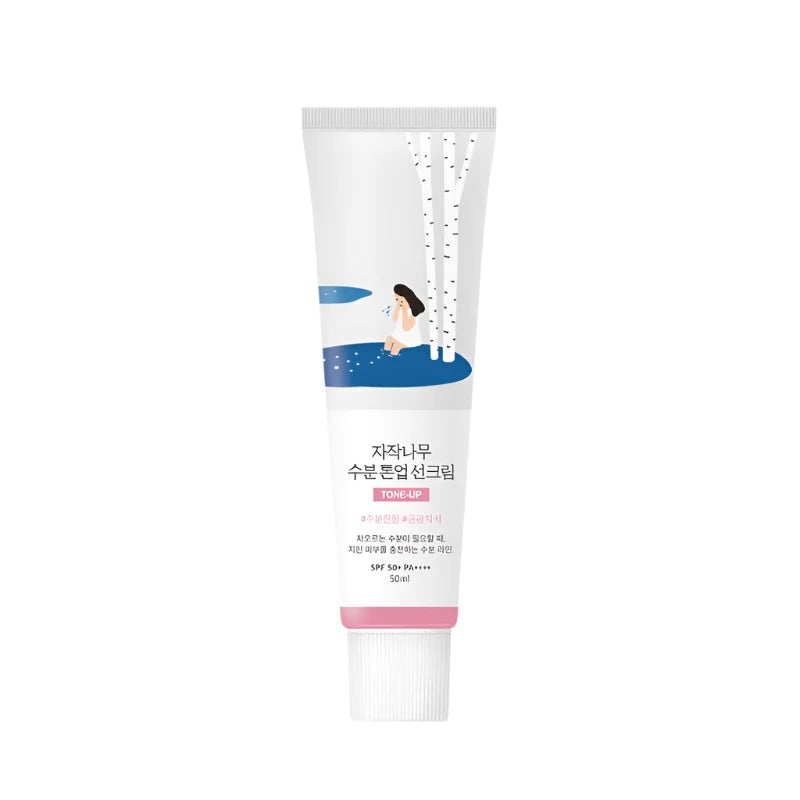 Round Lab BIRCH JUICE MOISTURIZING TONE-UP SUNSCREEN - Volare Makeup