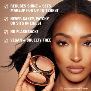 Charlotte Tilbury Airbrush Flawless Finish Setting Powder Full Size - Volare Makeup