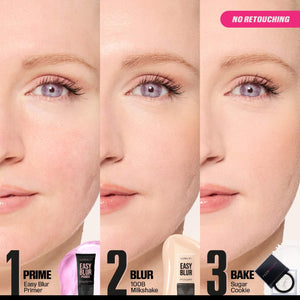 HUDA BEAUTY Easy Blur Natural Airbrush Foundation with Niacinamide - Volare Makeup