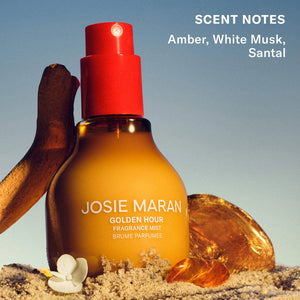 Josie Maran Golden Hour - Body + Hair Fragrance Mist with 100% Natural Scents - Volare Makeup